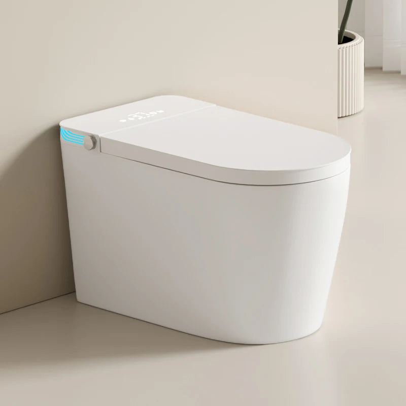 MUBI T9006 One-Piece Floor Mounted Smart Toilet with Heated Seat Air-Drying Remote Control Automatic Smart Toilet