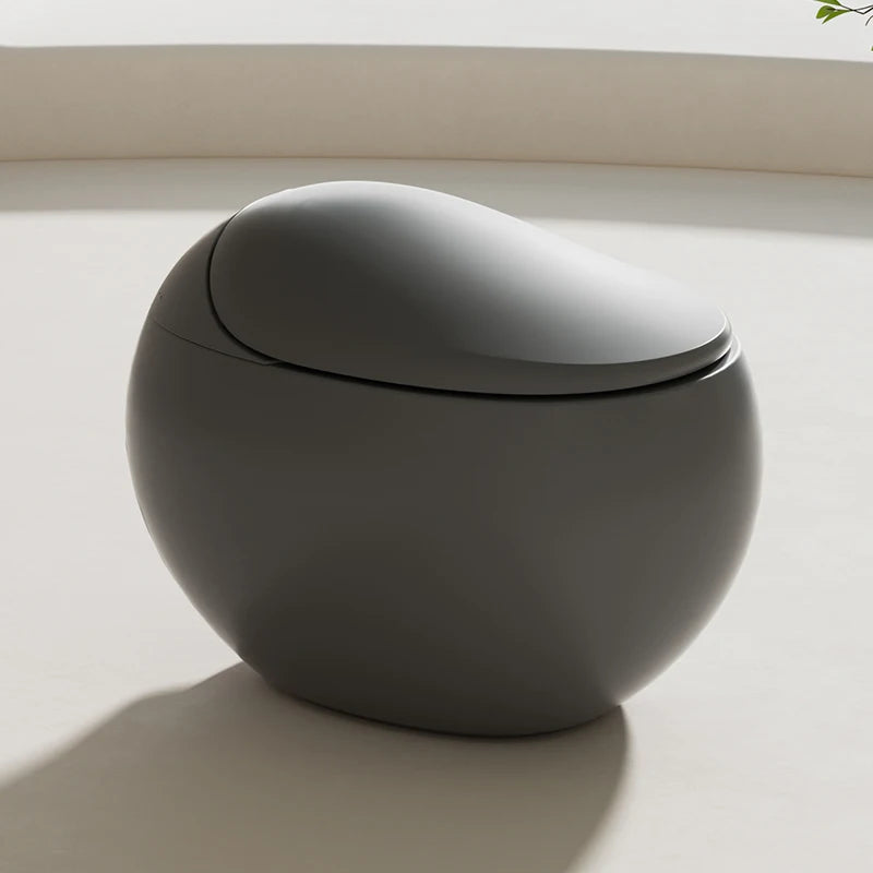 Automatic Sensor Flush Wc 3D Cleaning Bidet Electric One-piece Bathroom Grey Egg Smart Toilet Intelligente