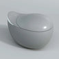 Whale Styling Design Automatic One Piece Smart Remote Control Seat Heating Elongated S-trap Bidet Seat Intelligent Toilet