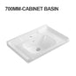 Modern Solid Surface Washbasin Bathroom Cabinet Vanity Basin Ceramic Table Top Lavatory Sink for Hotel Apartment Use 2-Year