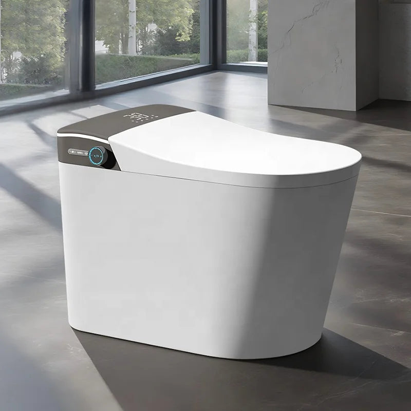 Luxury Intelligent Smart Toilet With Bidet Bathroom Automatic Water Spray UV Electric WC Toilet