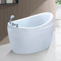 Wholesale Single Acrylic Deep Mini Bathtub Modern Bathroom Small Free Standing Bath Tub