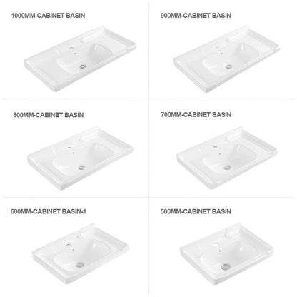 Modern White Ceramic Vanity Sink Bathroom Wholesale Porcelain Cabinet Basin Sink