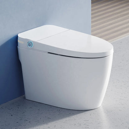 Simple Version Smart Bathroom Electric Bidet Toilet Bowl Ceramic Sanitary WC S-trap Heated Seat Night Light Toilet