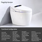High Quality Deluxe Version Automatic Self Cleaning Ceramic Smart Toilet with Remote Control Seat Heating S-trap Drainage Bidet