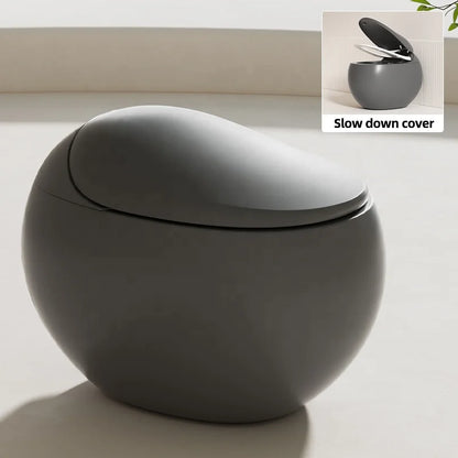 Automatic Sensor Flush Wc 3D Cleaning Bidet Electric One-piece Bathroom Grey Egg Smart Toilet Intelligente