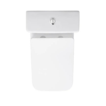 Short Projection Square Toilet Ceramic WC Height Back to Wall Floor Mounted Two Piece Toilet