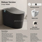 New Design Warm Heating Ceramic Automatic WC Electronic Control Intelligent Toilet Black Smart Toilet