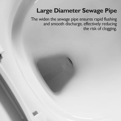 CUPC Toilet Sanitary Ware Modern Bathroom Ceramic Elongated One Piece Toilet for Bathroom and Home Use