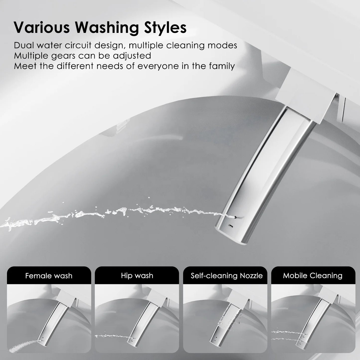 Foot Touch Flush Wc Intelligent Toilet Bidet Hotel Smart Toilet Inodoro Inteligente Bathroom Automatic Toilet Bowls