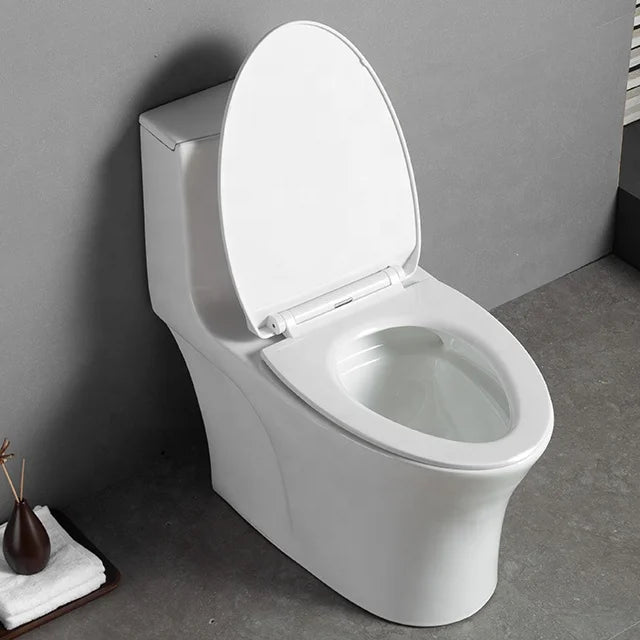 Modern Bathroom Flush Toilet Floor Mounted One Piece Sanitary Ware Ceramic Wc Toilet