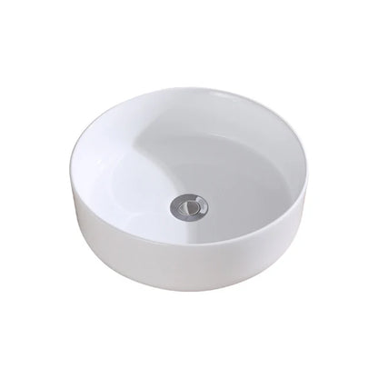 Wholesale Modern Ceramic White Countertop Wash Basin Easy Clean Feature Top Mounted Installation for Bathroom 2-Year Warranty
