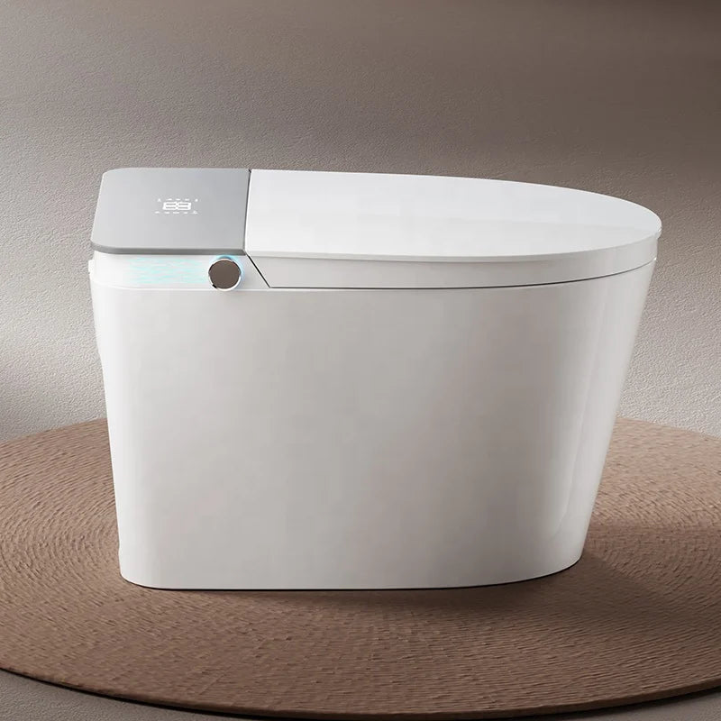 MUBI Smart Toilet with Remote Control & Seat Heating 110V Electric North America Standard Floor Mounted Intelligent Toilet