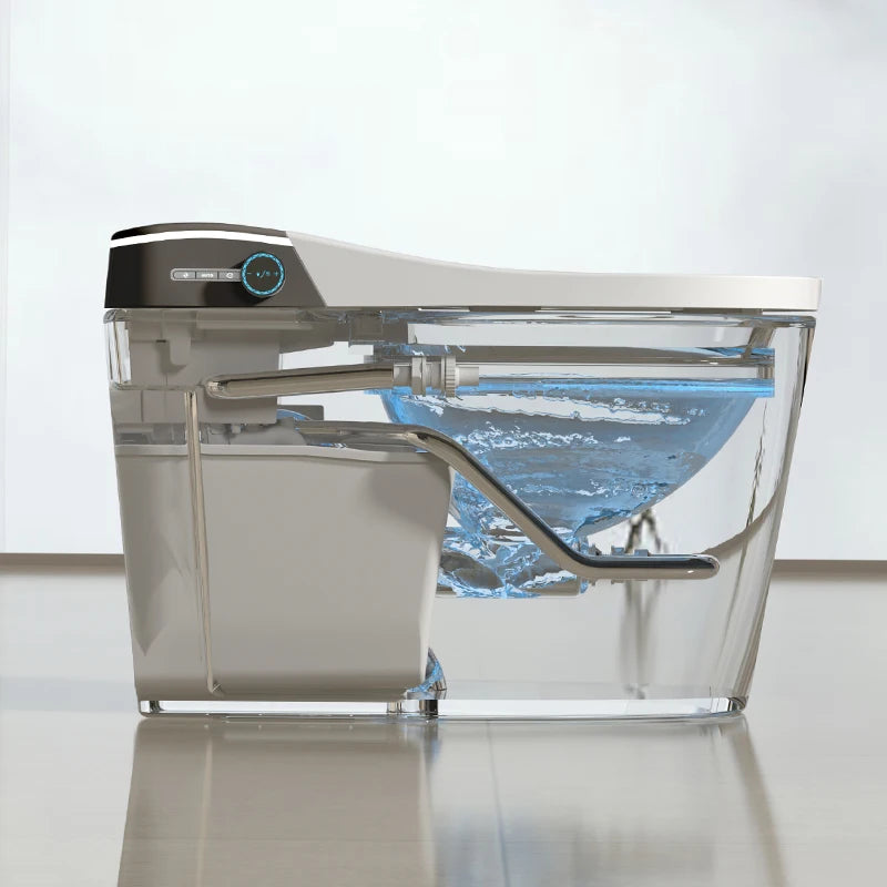 Luxury Intelligent Smart Toilet With Bidet Bathroom Automatic Water Spray UV Electric WC Toilet