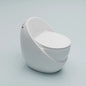 Popular One Piece Dual-Flush S-trap Soft Close Seat Modern Elongated Colored Square Toilet Matte Black Bathroom Floor Mounted
