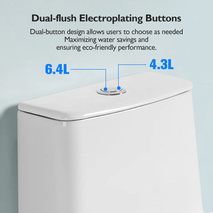 Modern Design Bathroom Porcelain Rimless Toilet One Piece Sanitary Ware Ceramic Toilet Bowl Floor Standing WC