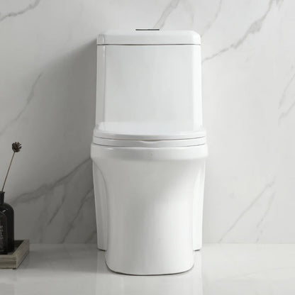 Modern Bathroom Floor Mounted Dual Flush WC Ceramic One Piece Water Closet Toilet