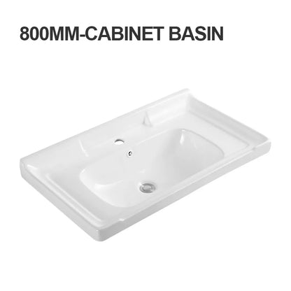 Modern Solid Surface Washbasin Bathroom Cabinet Vanity Basin Ceramic Table Top Lavatory Sink for Hotel Apartment Use 2-Year