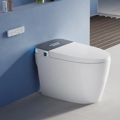 Smart Toilet UK Standards Plug Electric Toilette Intelligente Bidet Auto Flush Intelligent Toilet with Water Tank