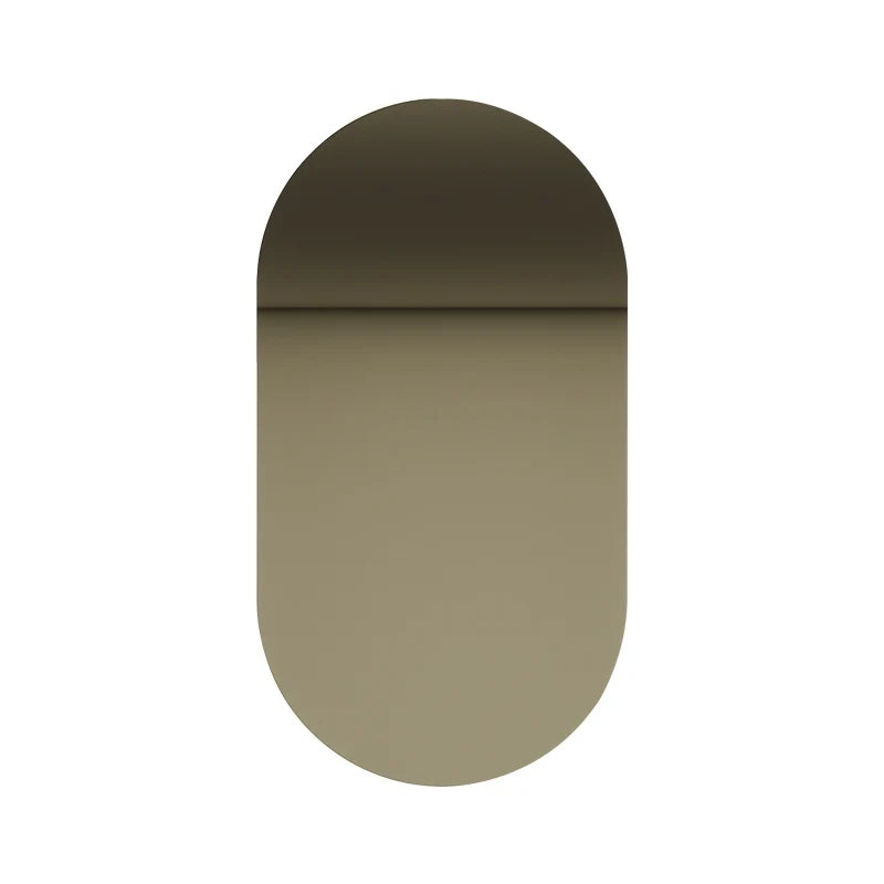 Modern Design Smart Wall Mirror Arch Shape with LED Illuminated Touch Control Moisture Proof for Home Apartment Villa Bathroom