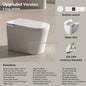 High Tech Floor Standing Ceramic Smart Toilet with Remote Control Heated Seat & Air Drying for Hotel Bathroom Use
