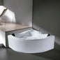 Multifunctional Spa Acrylic Bath Tub 2 People Jaccuzi Glass Whirlpool Massage Corner Bathtub