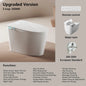 High End Floor Mounted Elongated Smart Toilet Remote Control Seat Heating Electric Sensor Automatic Toilet Intelligent Included