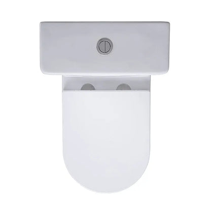Rimless Cuvettes De WC Tornado Flush Modern Ceramic Toilet Bowl Commode Two Piece Toilet for Bathroom