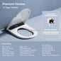 Self Cleaning Smart Wc Toilet Seat U Shape Automatic Cover Electric Bidet Lid Bathroom Intelligent Soft Close Heated Toilet Seat