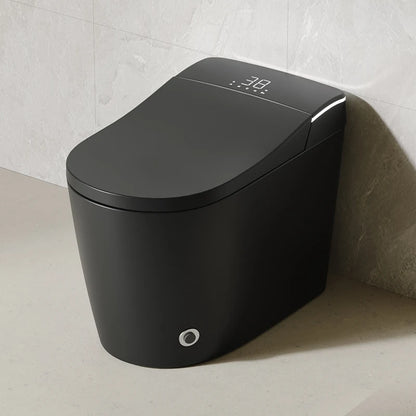 Modern Bathroom Smart Toilet Black Ceramic Automatic Electronic Control Bidet Wc Intelligent Toilet