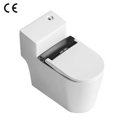 U-Shape Smart Toilet Seat Multifunction Automatic Heated Drying Intelligent Bidet Cover with Remote Control