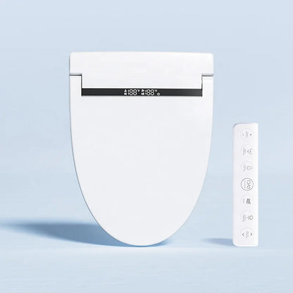 V-Shaped Design Smart Bidet Toilet Seat Thin Lid Electric Heated Toilet Cover Intelligent Toilet Seat