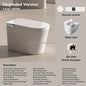 High Tech Floor Standing Ceramic Smart Toilet with Remote Control Heated Seat & Air Drying for Hotel Bathroom Use