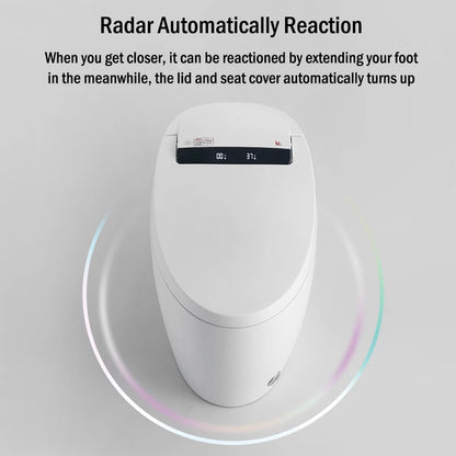 Automatic Ceramic Self Cleaning Bathroom Intelligent Toilet Sanitary Ware Commodes WC Smart Bidet Toilet