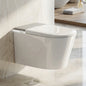MUBI Wall Mounted Suspended Smart Toilet Bidet P Trap Automatic WC Intelligent Wall Hung Smart Toilet Bowl with Remote Control