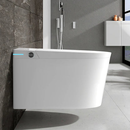 Concealed Cistern Wall Hang WC Toilet Bowl Bathroom Automatic Tankless Intelligent Wall Mounted Smart Toilet