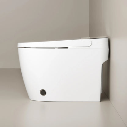 MUBI Simple Version Elongated S-trap Bathroom Smart Toilet Ceramic Sanitary WC Electric Automatic Intelligent Bidet