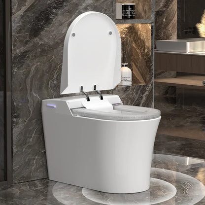 MUBI New Design One Piece WC Bidet Ceramic Bathroom Smart Toilet with Automatic Film Sleeving Changing and Seat Heating