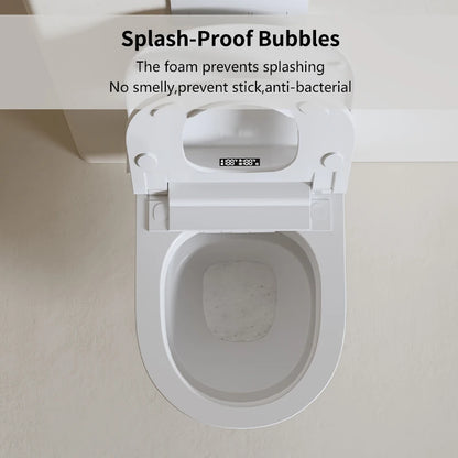 MUBI Suspended Smart Toilet Bidet with Seat Heating P-trap Intelligent Sensor  Modern Design Wall Mounted Smart Toilet Bowl