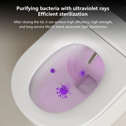 CUPC Intelligent New Design Auto Washing Infrared Therapy Automatic Flip Flush Elongated Smart Bidet Toilet