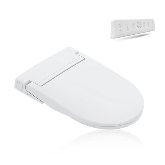 U Shape Ultra Slim Smart Toilet Seat Cover Lid Auto Spray Intelligent Heated Toilet Seat with Remote Three Configurations