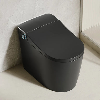 Modern Bathroom Smart Toilet Black Ceramic Automatic Electronic Control Bidet Wc Intelligent Toilet