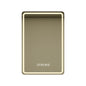 Luxury Modern Rectangle Wall Lighted Digital Led Illuminated Bath Mirror Large Frameless Smart Moisture Proof Hotel Use 60x80CM
