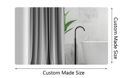 Minimalist Large Rectangular Frameless Bathroom Mirror for Wall for Apartment or Villa Hotel Wall Mounted Mirror
