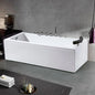Modern Acrylic Jakuzzi Indoor Bathtub Hydromassage Fibreglass Double Whirlpool Jaccuzi Spa Bathtub