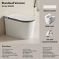High Quality Electric Smart Toilet Ceramic WC Bathroom Elongated Bowl Floor Mounted Automatic Flush Toilet Bidet Remote Function