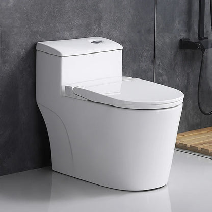 V Shape Smart Toilet Lid Auto Spray Heated Electric Bidet Cover With Remote Ultra Slim Smart Toilet Seat