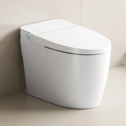 MUBI Simple Version Elongated S-trap Bathroom Smart Toilet Ceramic Sanitary WC Electric Automatic Intelligent Bidet