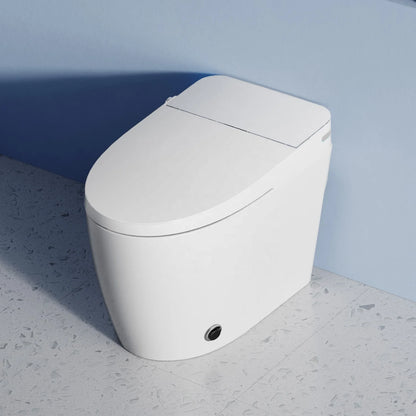 Simple Version Smart Bathroom Electric Bidet Toilet Bowl Ceramic Sanitary WC S-trap Heated Seat Night Light Toilet