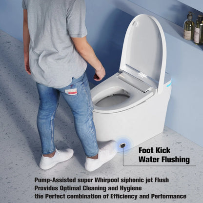 2026 Luxury CUPC Certified Bathroom Electric Bidet Sanitary Wc Toilet Bowl Automatic Adjustment Intelligent Ai Smart Toilet